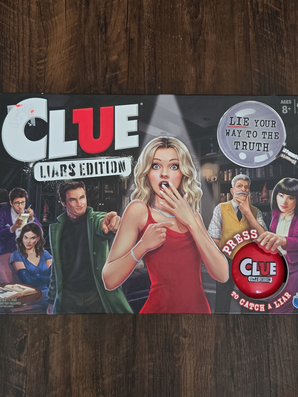 NEW Sealed Clue Do Liars Edition Board Game Night Murder Mystery Hasbro 2020
